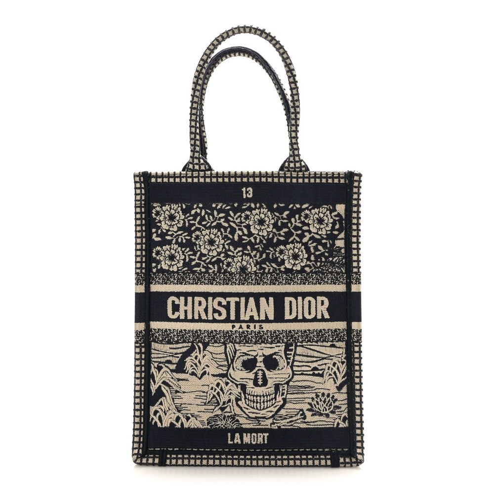 RARE Dior Vertical Book Tote La Mort Tarot